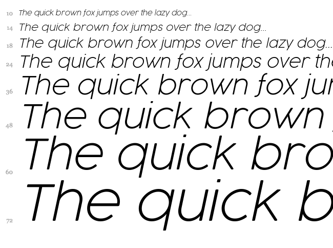 Cocogoose font waterfall